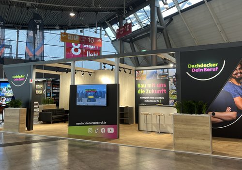 Bild unseres Messestandes