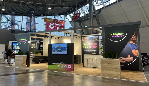 eigener messestand dach und holz